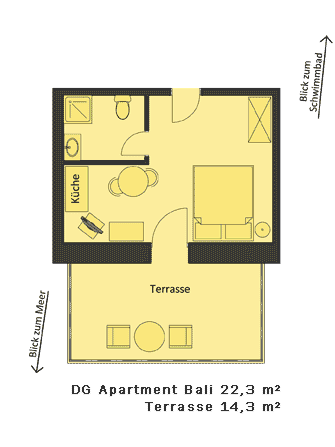 Apartment Bali - Plan